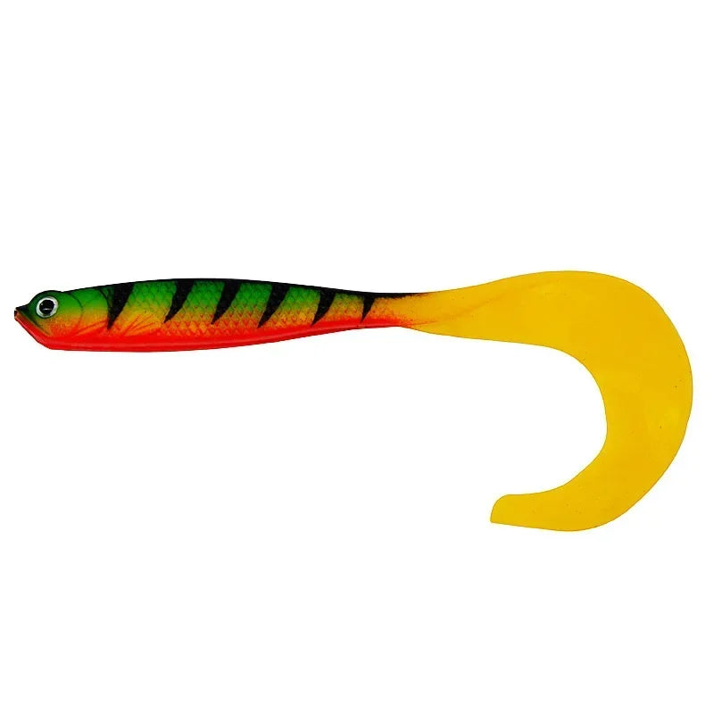 Soft T-Tail Swimbait 125mm for Realistic Fishing Action