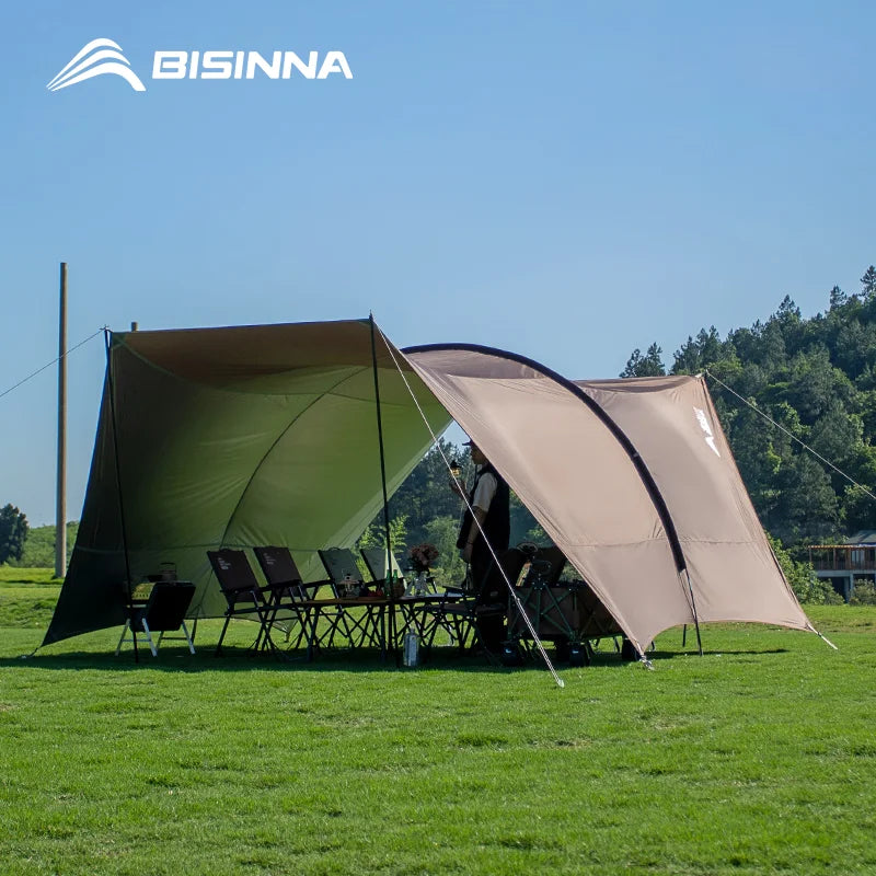 HookUpCo. Portable Tunnel Canopy with Sunblock Shade - HookUpCo.