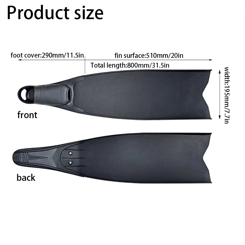 HookUpCo. Lightweight Scuba Fins