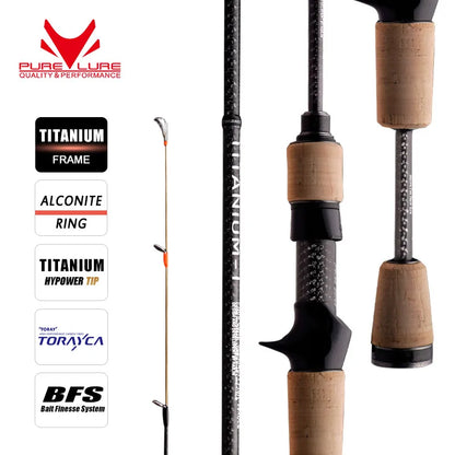 HookUpCo. Titanium XUL Spinning Rod 5FT/6FT - HookUpCo.