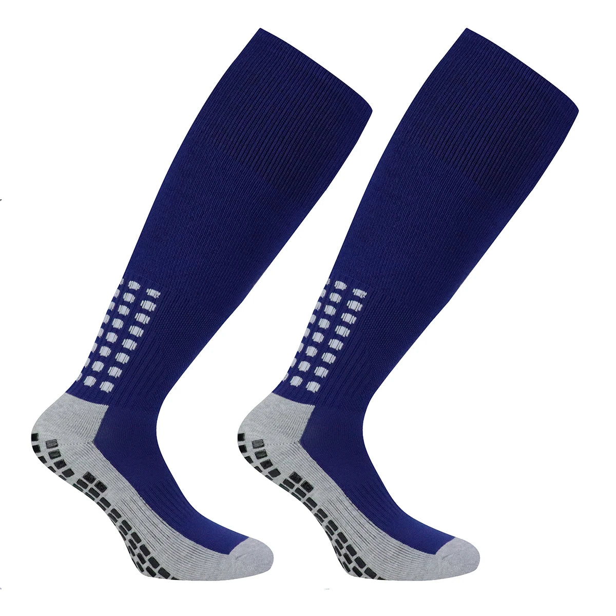 Professional Long Soccer Socks with Non-Slip Silicone Grip