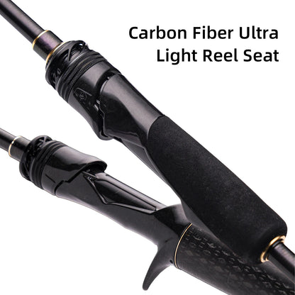 HookUpCo. Ultralight FUJI Titanium Frame Fishing Rod