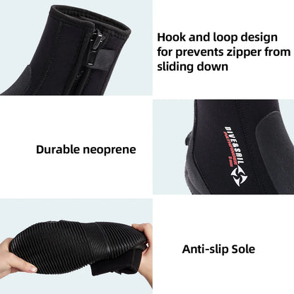 HookUpCo. Anti-Slip Dive Boots