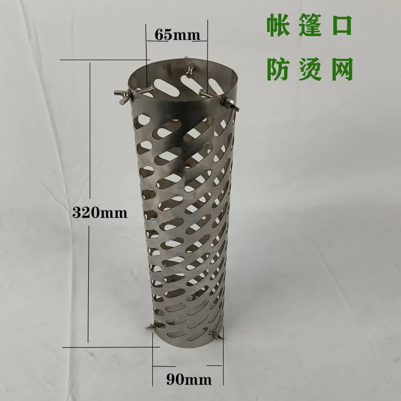 HookUpCo. Steel Chimney Pipe for Wood Stoves