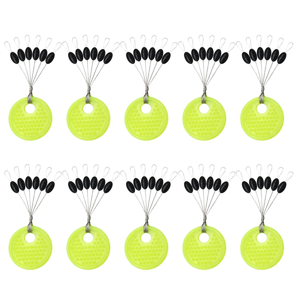HookUpCo. 60pcs Rubber Space Beans for Fishing - HookUpCo.