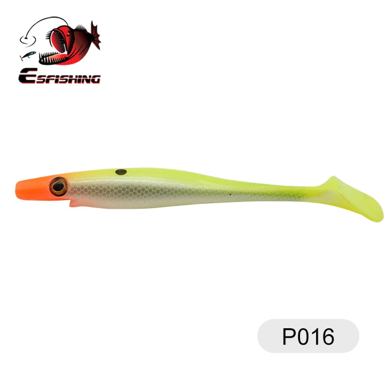 HookUpCo. Hog Shad Soft Lures for Pike Fishing - HookUpCo.