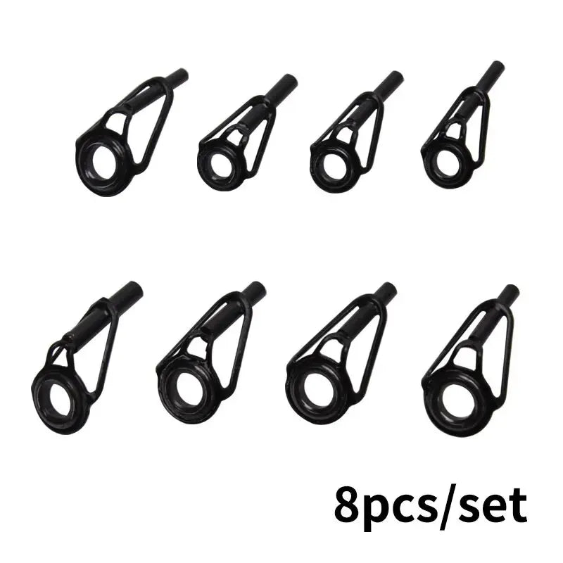 Stainless Steel Fishing Rod Tip Repair Set 8pcs