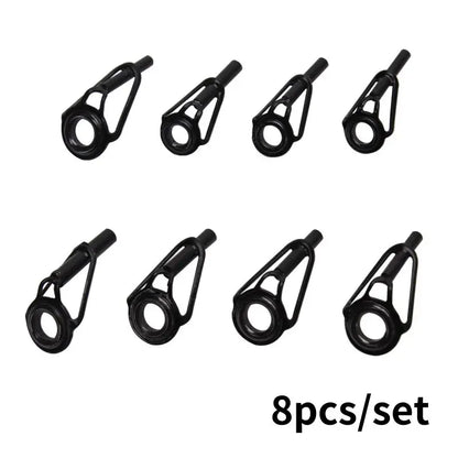 Stainless Steel Fishing Rod Tip Repair Set 8pcs