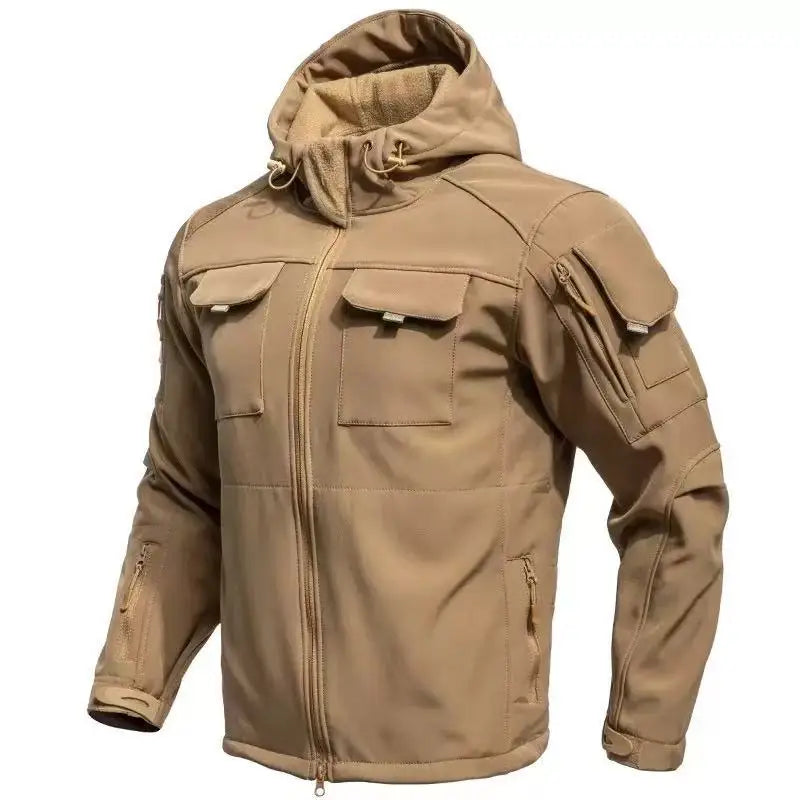 Premium Men's Winter Autumn SoftShell Fleece Waterproof Jackets