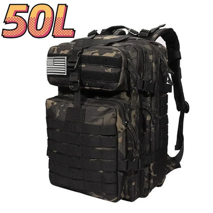 HookUpCo. 30L Waterproof Tactical Backpack