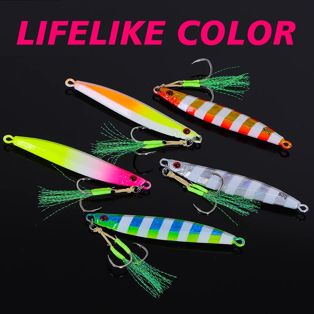HookUpCo. Luminous Jigging Lure - HookUpCo.