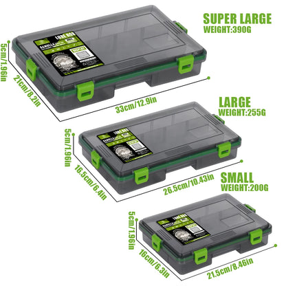 HookUpCo. Waterproof Fishing Tackle Storage Box - HookUpCo.