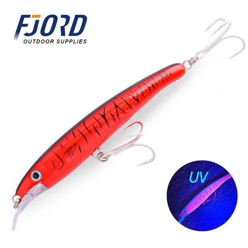HookUpCo. Curved Topwater Fishing Lure 160F