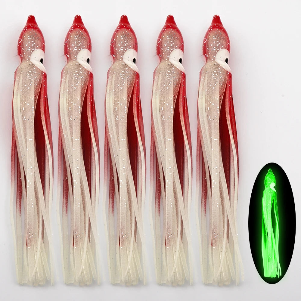 HookUpCo. Luminous Soft Octopus Trolling Lure