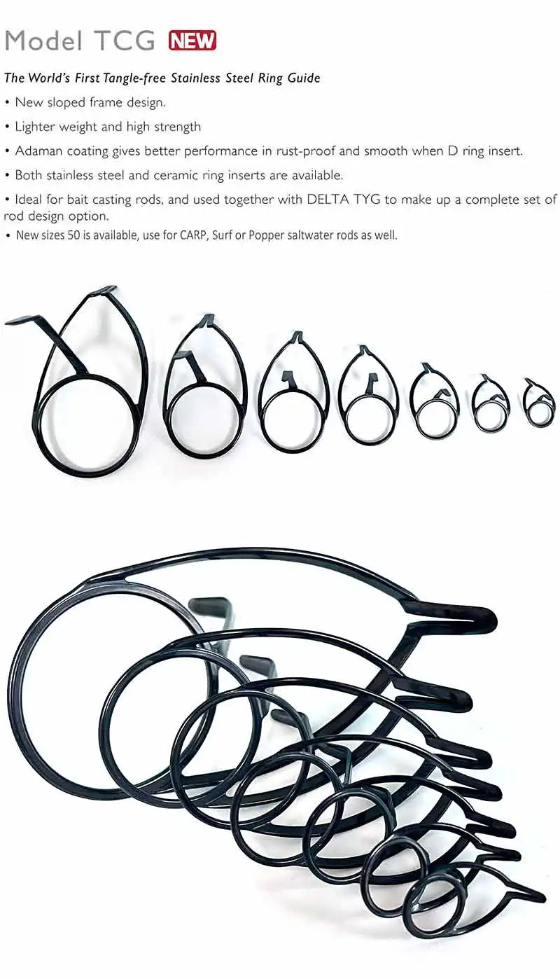 Durable Fishing Rod Guides for Custom Builds - HookUpCo.