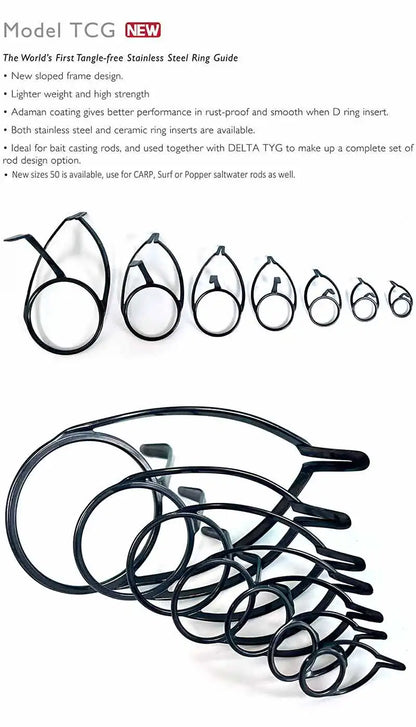 Durable Fishing Rod Guides for Custom Builds - HookUpCo.
