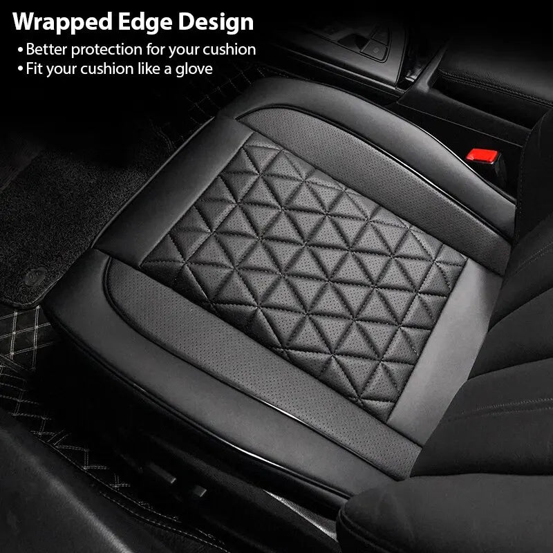 HookUpCo. PU Leather Car Seat Cover Cushion - HookUpCo.