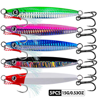 HookUpCo. 3D Eyes Saltwater Fishing Lure Set - HookUpCo.