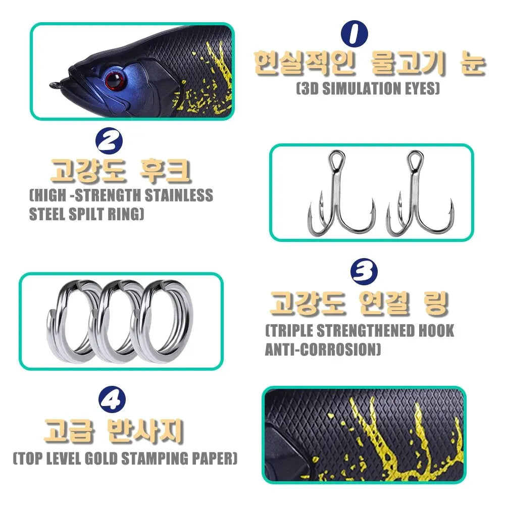 HookUpCo. Slow Sinking SwimBaits for Bass Fishing
