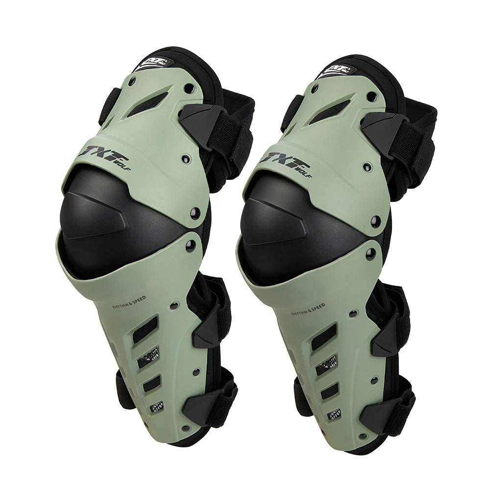 HookUpCo. Motorcycle Knee Pads for All-Season Leg Protection