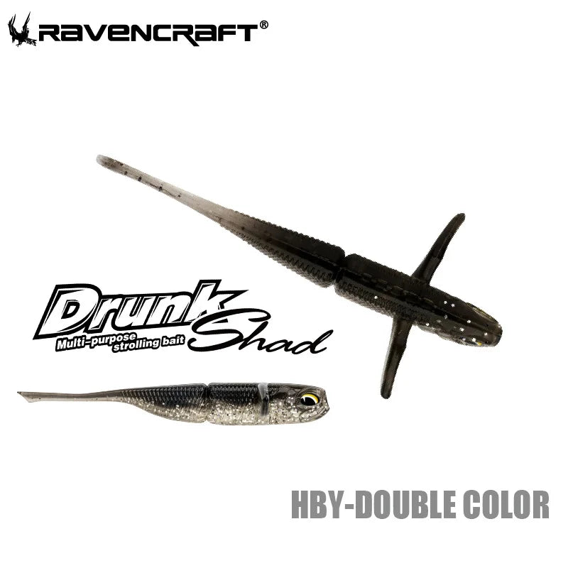 HookUpCo. Drunk Shad Soft Fishing Bait 3 Sizes - HookUpCo.