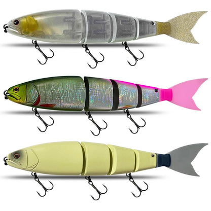 Swimming Bait Jointed Fishing Lure Designed for Trophy-Sized Fish 300mm