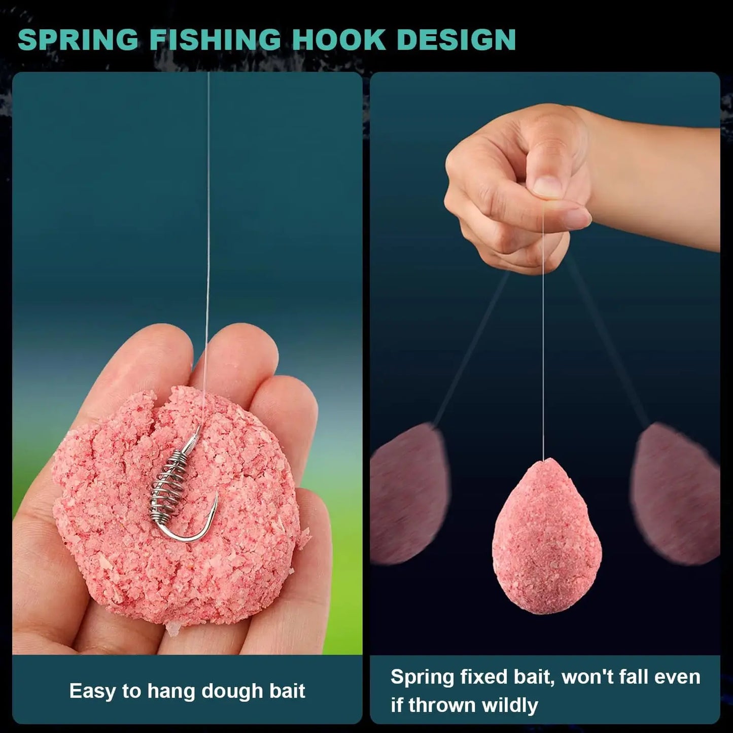HookUpCo. High Carbon Steel Fishing Hooks Set - HookUpCo.