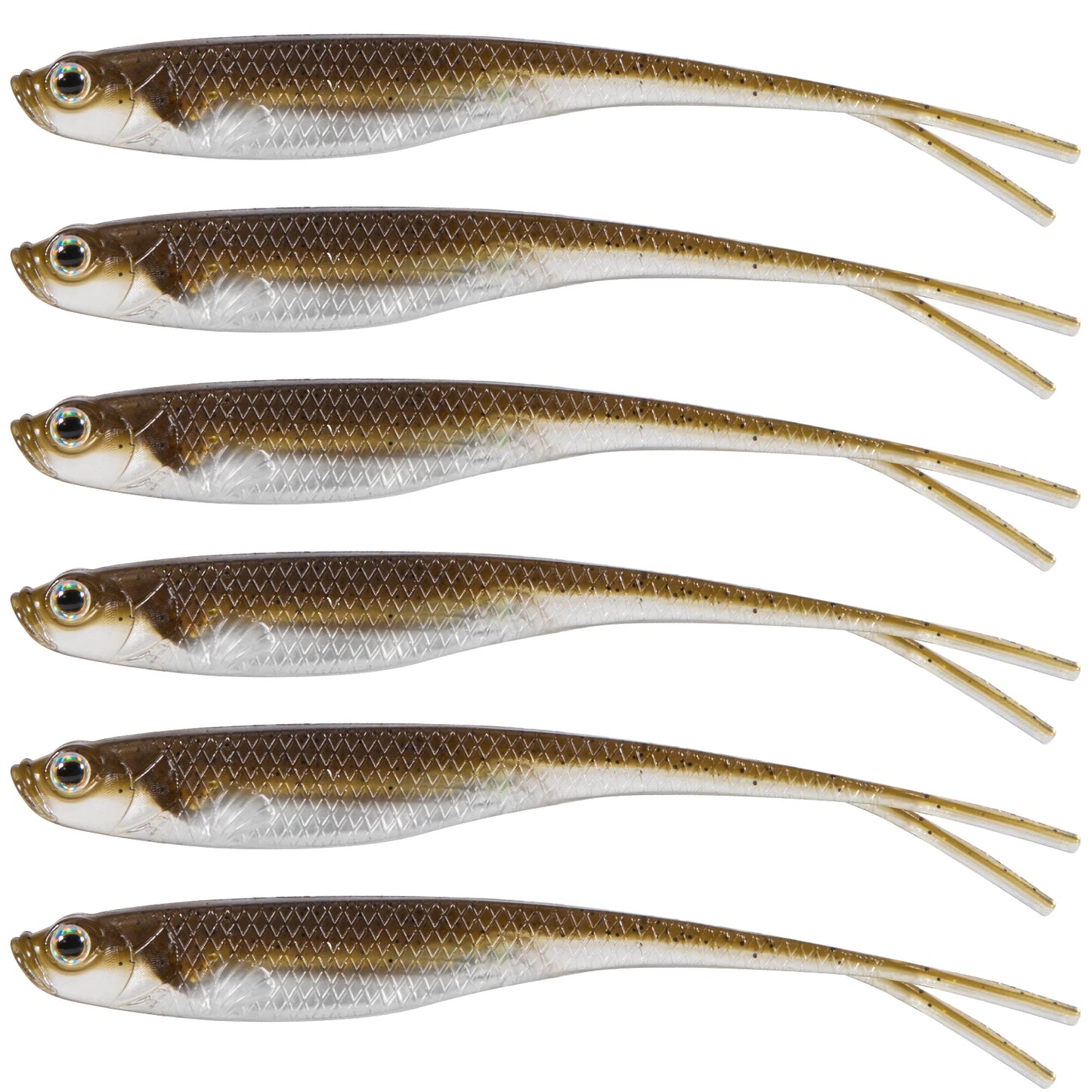 HookUpCo. Fork Tail Soft Lures for Bass Fishing - HookUpCo.