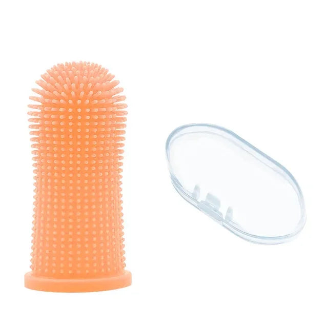 Super Soft Silicone Dog Toothbrush for Fresh Breath Care