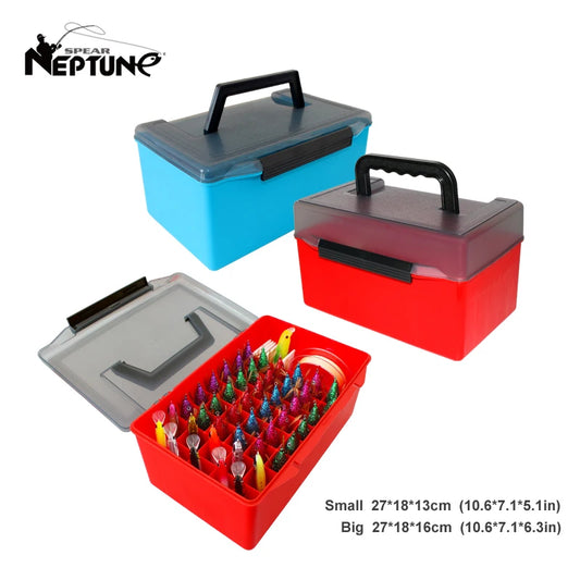 Durable Fishing Tackle Box for Squid Jigs and Baits Storage