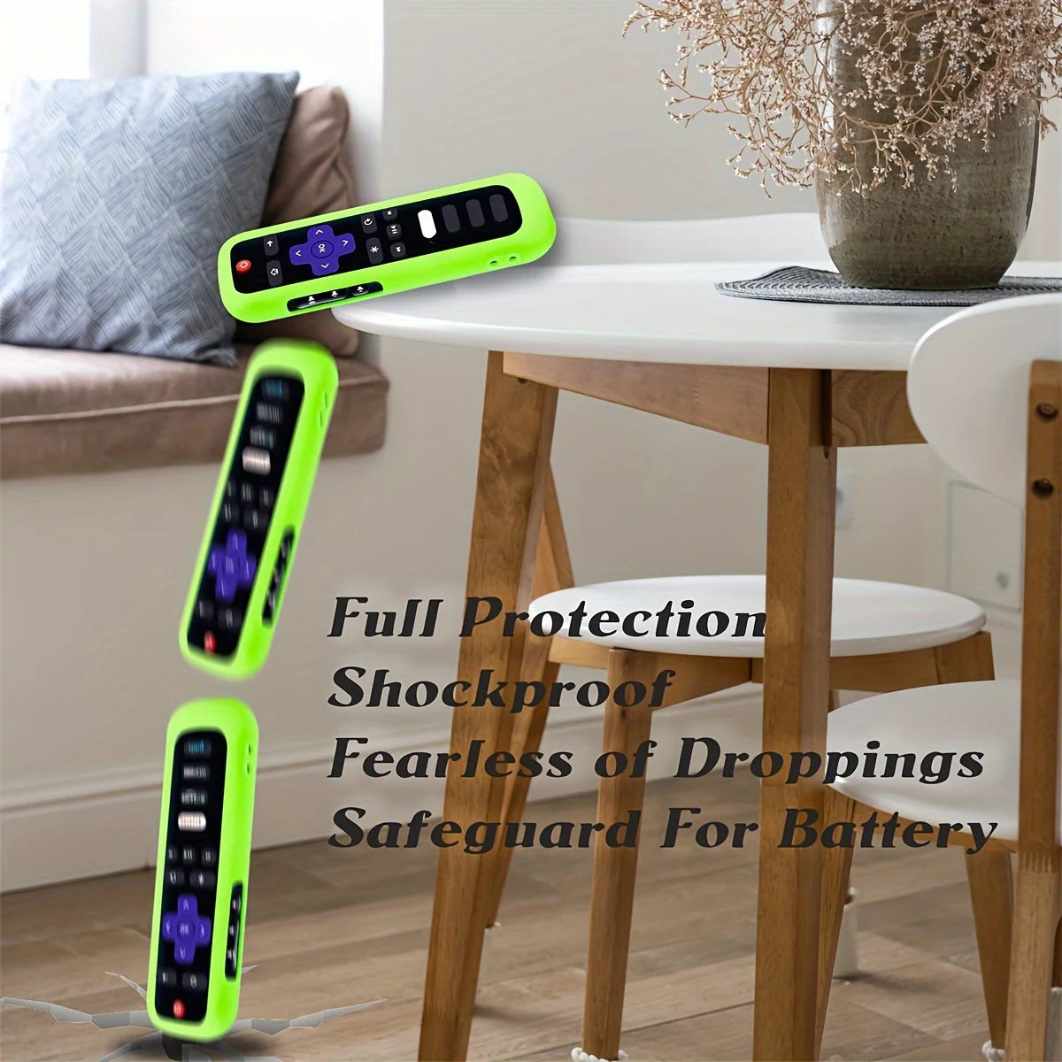 Luminous Silicone Remote Control Set for TCL TVs