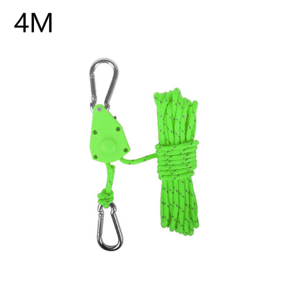 HookUpCo. Adjustable Tent Rope Hanger Pulley - HookUpCo.