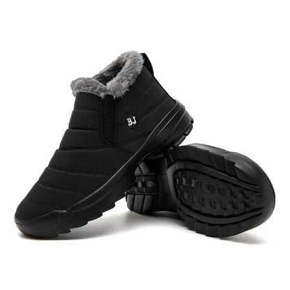 HookUpCo. Women's Waterproof Plush Winter Boots for Snow