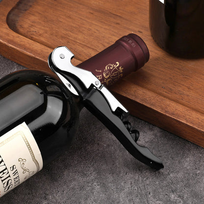 Stainless Steel Double-Hinged Wine Opener