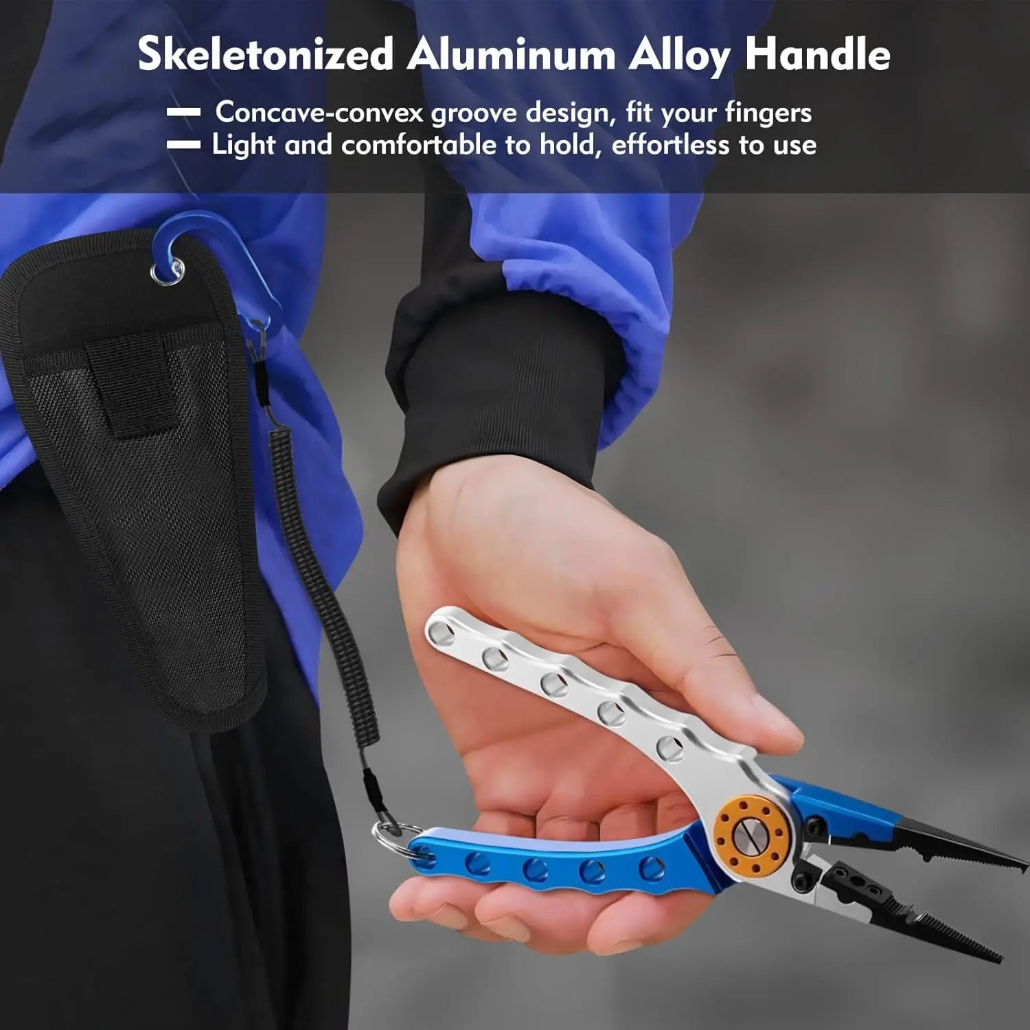 HookUpCo. Corrosion-Resistant Fishing Pliers Set - HookUpCo.