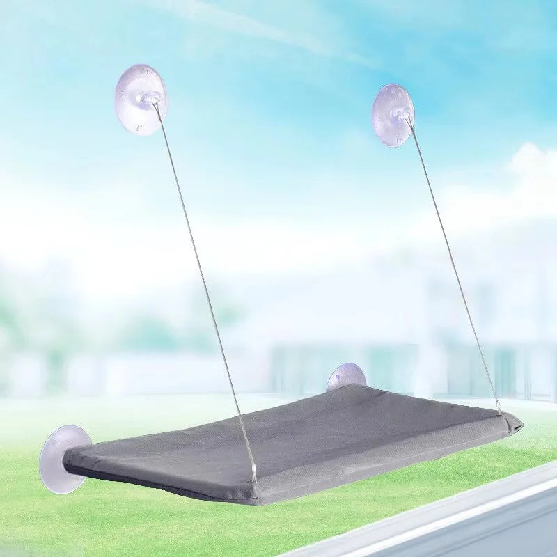 HookUpCo. Winter Cat Hammock Bed with Suction Cups
