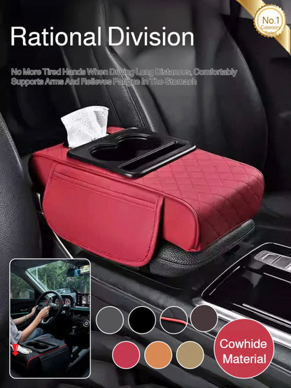 HookUpCo. Multifunctional Car Armrest Storage Box - HookUpCo.