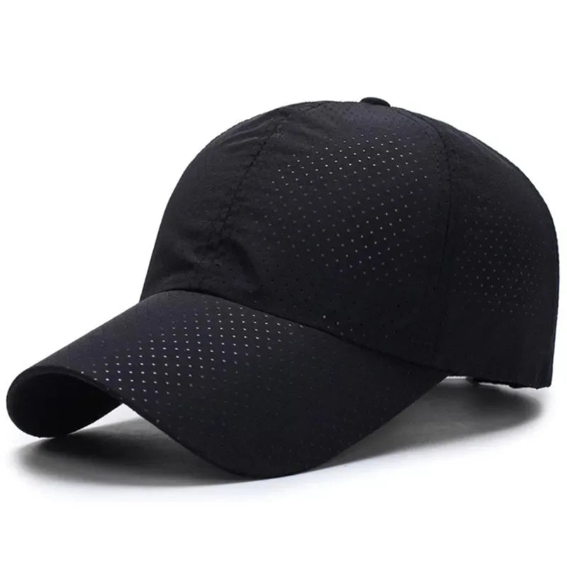 Quick-Dry Adjustable Sun Cap for Outdoor Sports