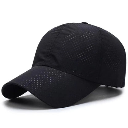 Quick-Dry Adjustable Sun Cap for Outdoor Sports