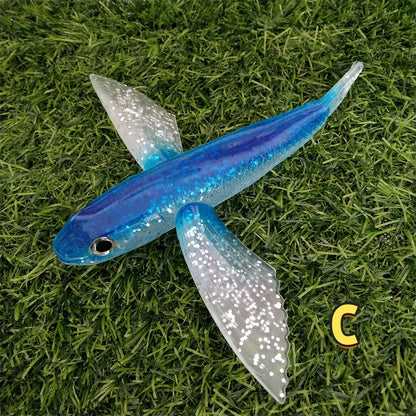 HookUpCo. Large Flying Fish Soft Bait - 16cm
