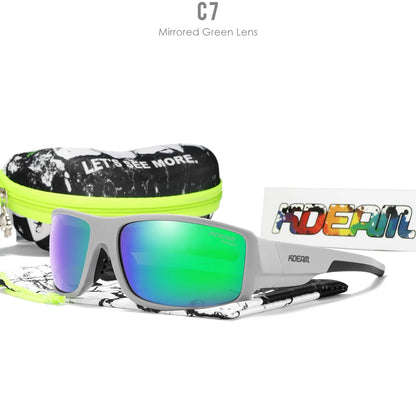 KDEAM Polarized Sports Sunglasses for Men - Stylish & Durable