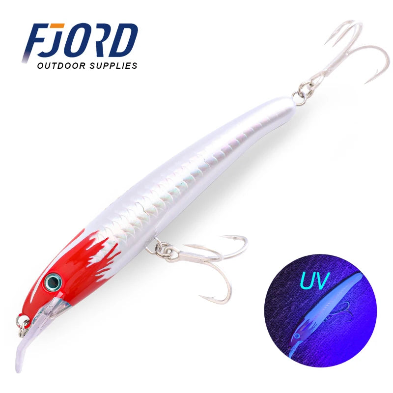 HookUpCo. Curved Topwater Fishing Lure 160F