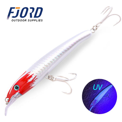 HookUpCo. Curved Topwater Fishing Lure 160F