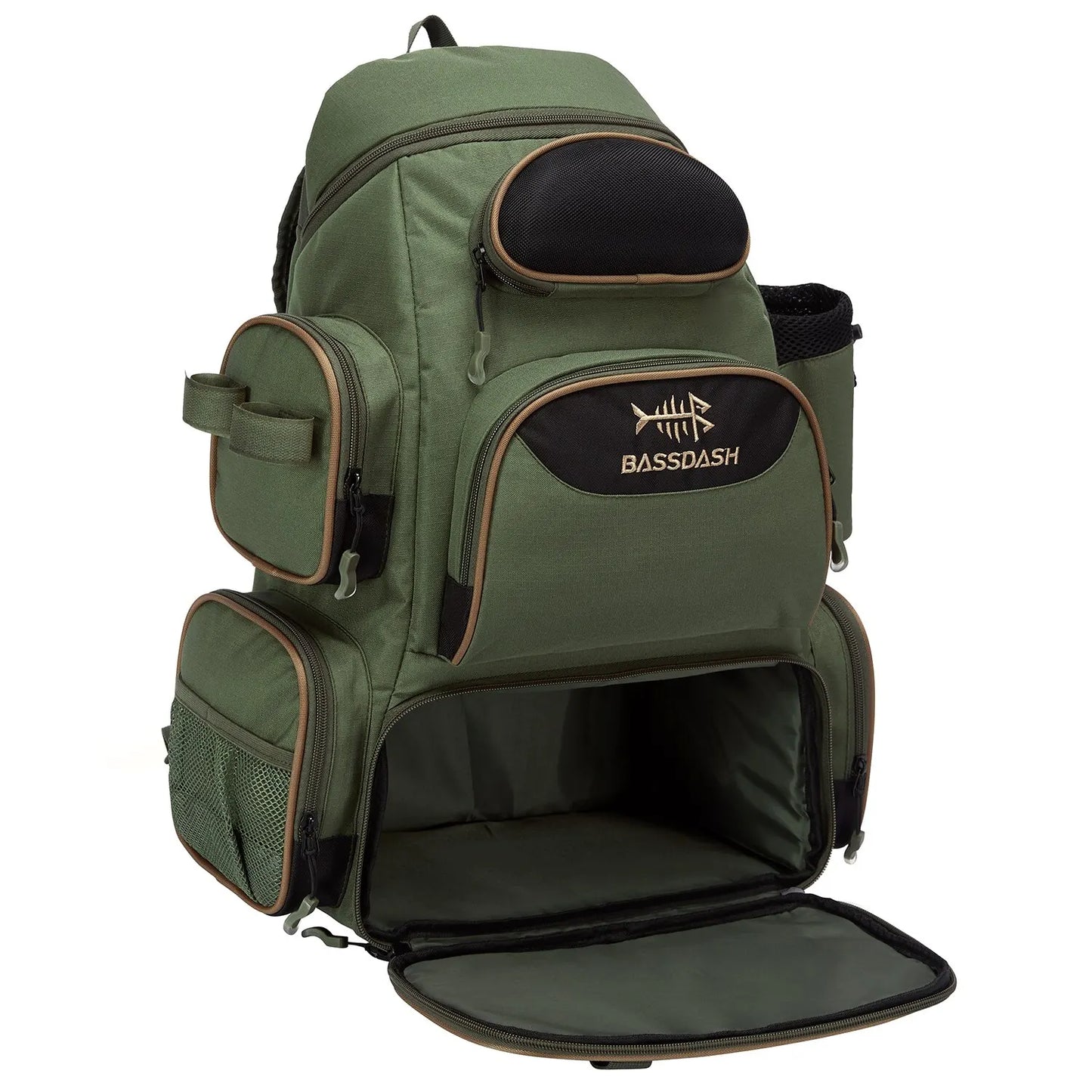 Lightweight Tactical Fishing Tackle Backpack - HookUpCo.