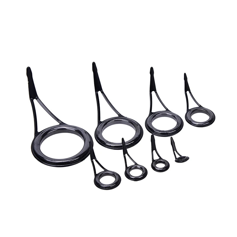 Fishing Rod Repair Kit - 8 Size Guides Set - HookUpCo.