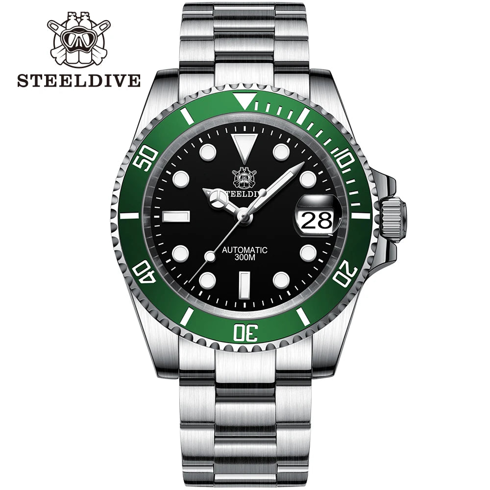 HookUpCo. 30ATM Men's Dive Watch