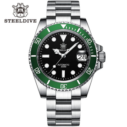 HookUpCo. 30ATM Men's Dive Watch
