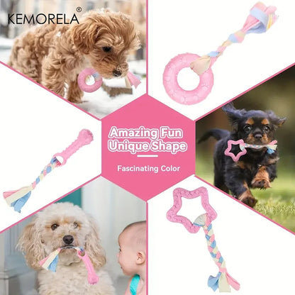 HookUpCo. Interactive Dog Chew Toy Set