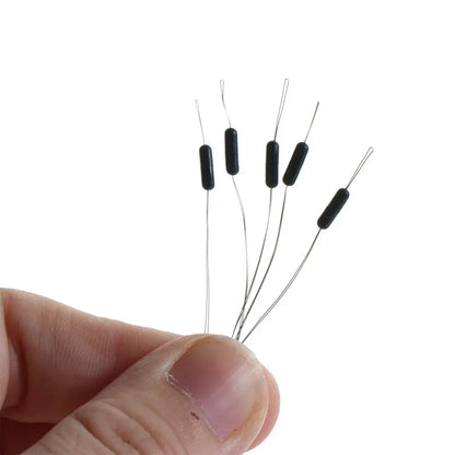 300 Black Silicone Fishing Bobber Stoppers - HookUpCo.
