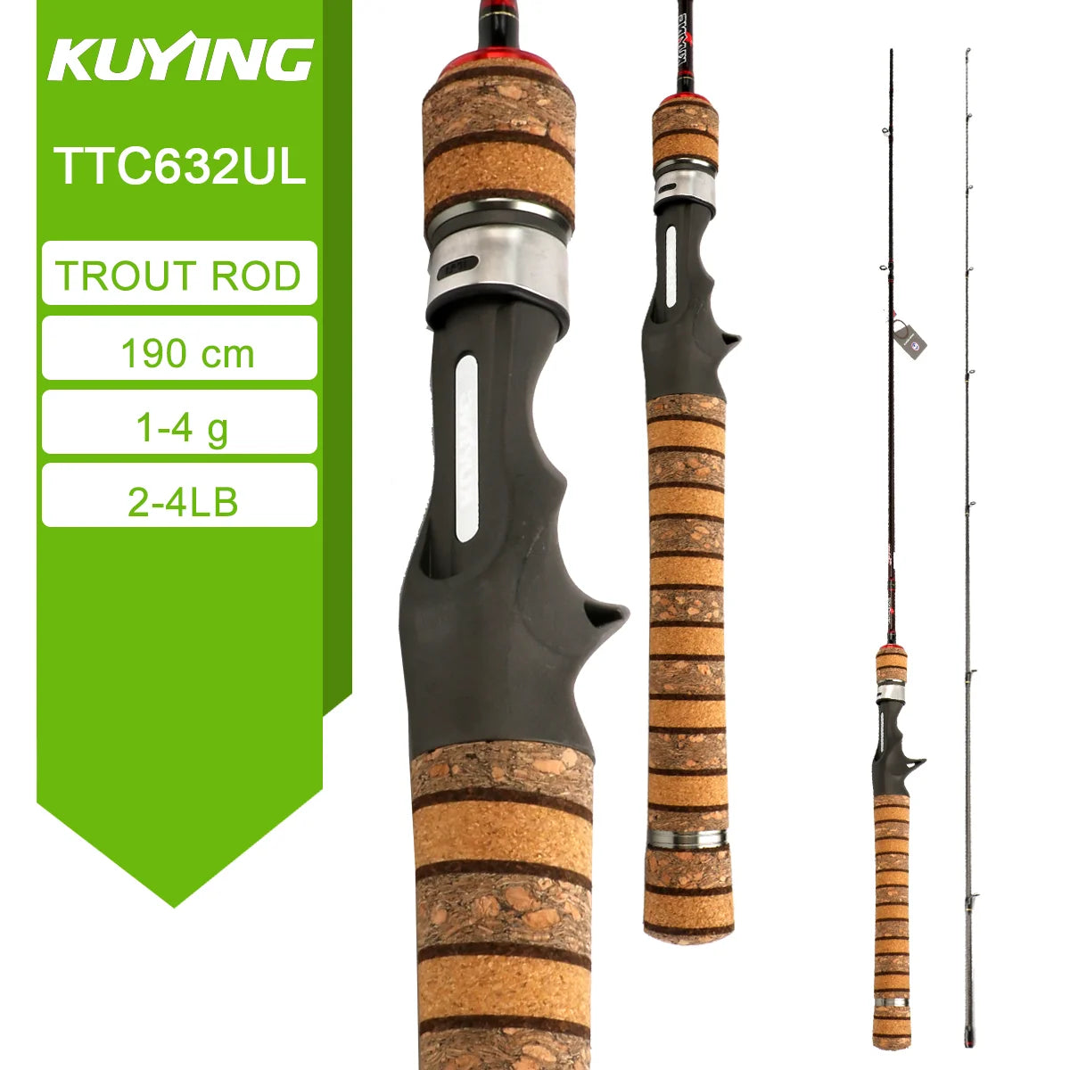 Lightweight Spinning Fishing Rod for Trout Anglers
